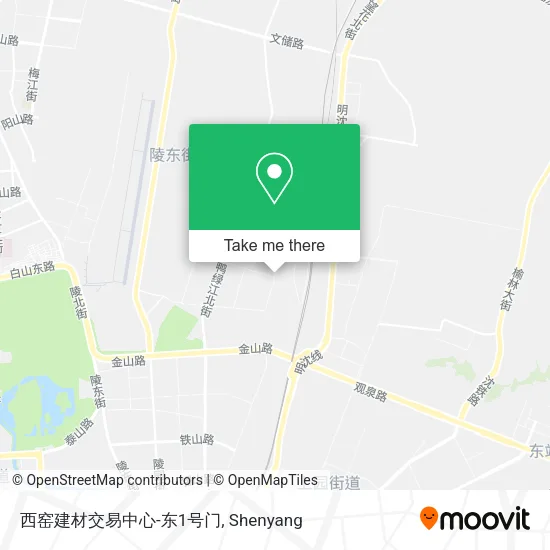 西窑建材交易中心-东1号门 map