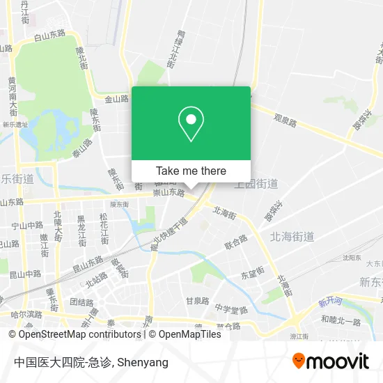 中国医大四院-急诊 map