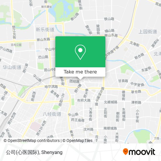 公司(心医国际) map
