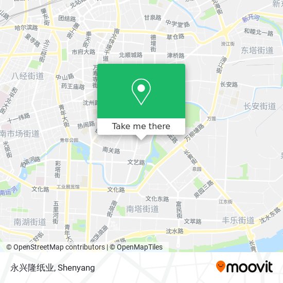 永兴隆纸业 map