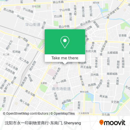 沈阳市永一印刷物资商行-东南门 map