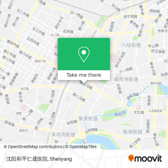 沈阳和平仁晟医院 map