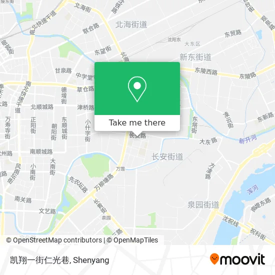 凯翔一街仁光巷 map