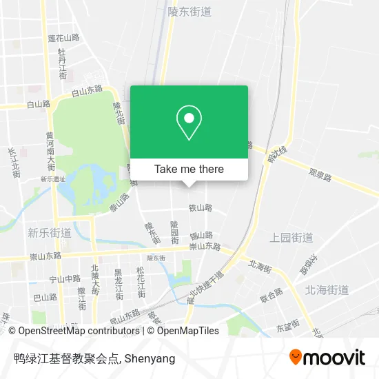 鸭绿江基督教聚会点 map