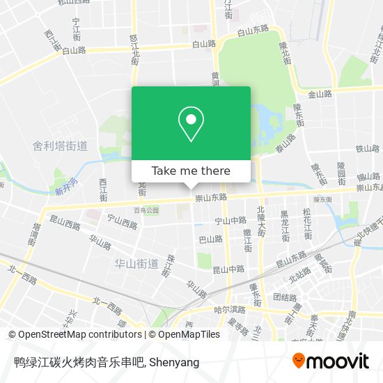 鸭绿江碳火烤肉音乐串吧 map