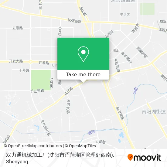 双力通机械加工厂(沈阳市浑蒲灌区管理处西南) map