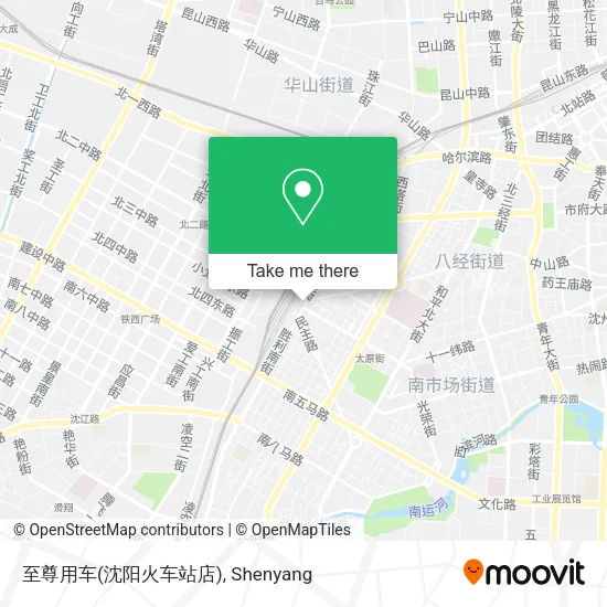 至尊用车(沈阳火车站店) map