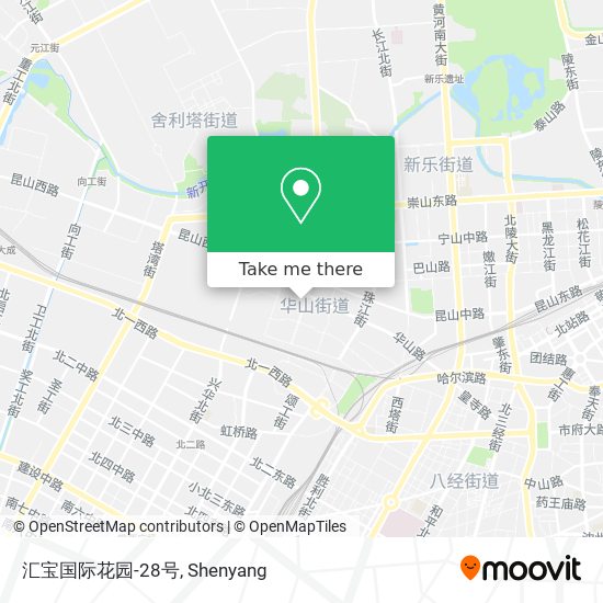 汇宝国际花园-28号 map