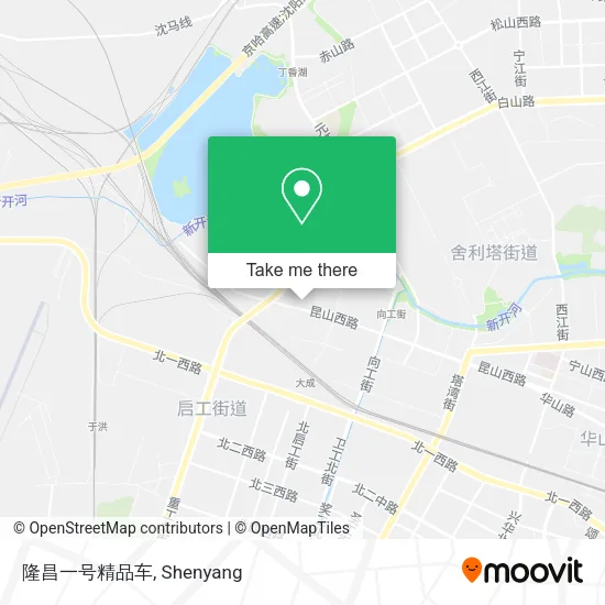 隆昌一号精品车 map