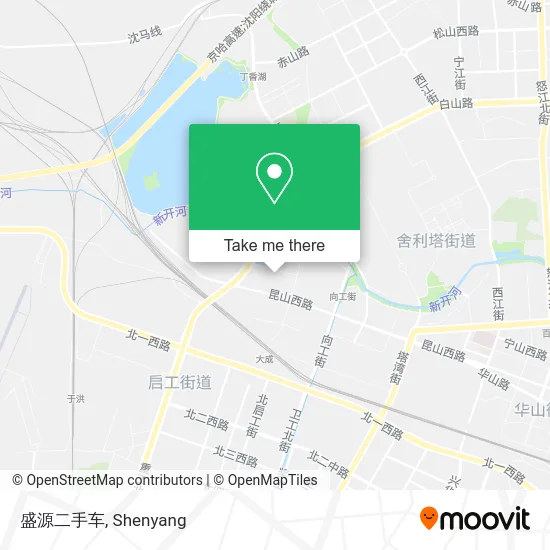 盛源二手车 map