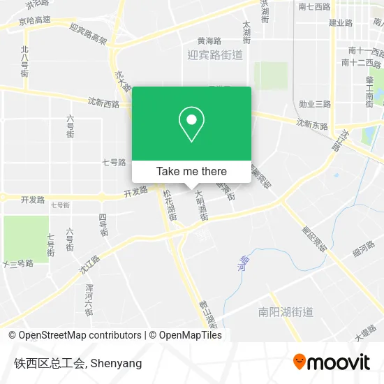 铁西区总工会 map