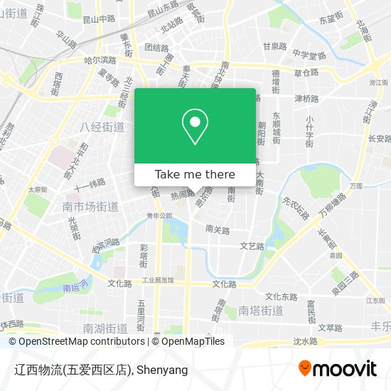 辽西物流(五爱西区店) map