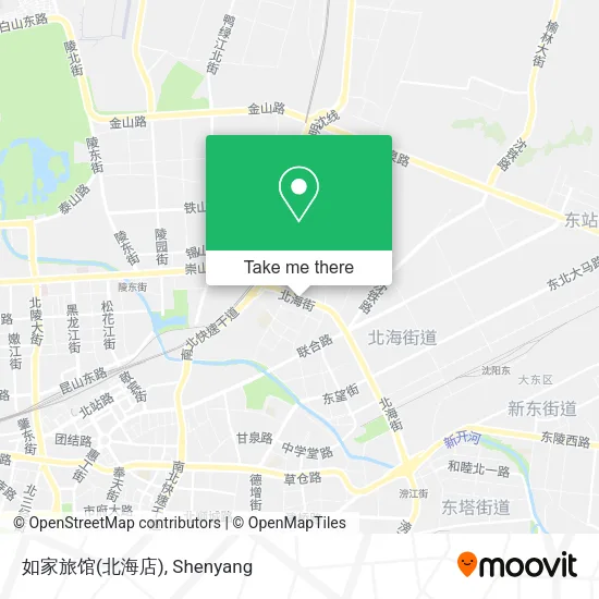 如家旅馆(北海店) map