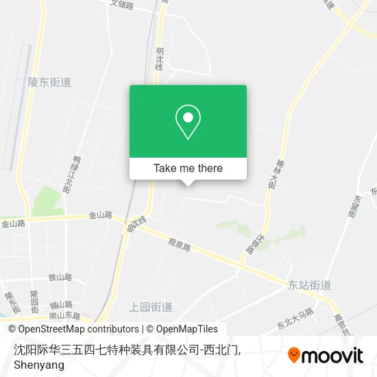 沈阳际华三五四七特种装具有限公司-西北门 map