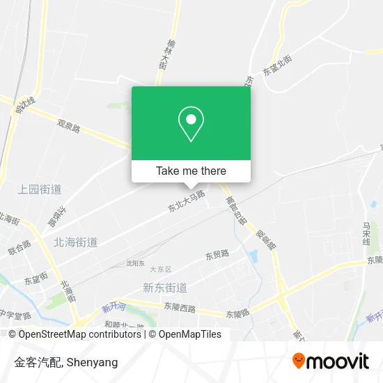 金客汽配 map