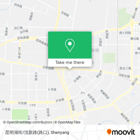 昆明湖街/沈新路(路口) map