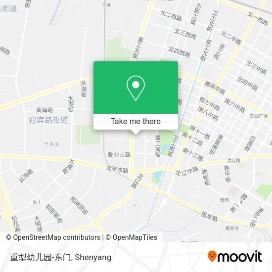 重型幼儿园-东门 map