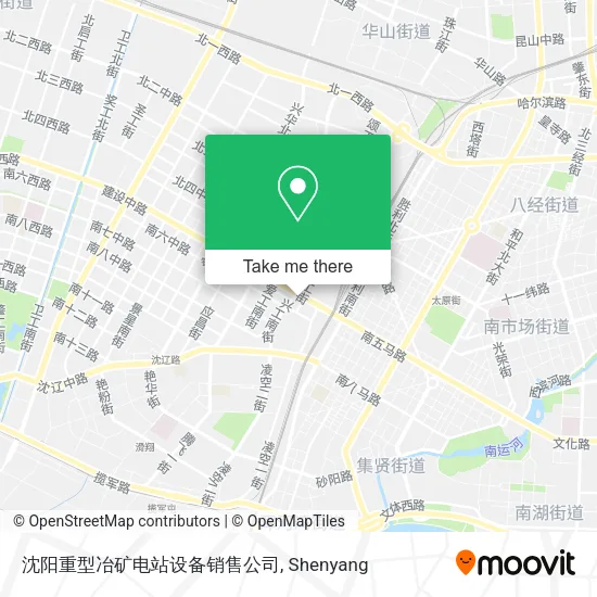 沈阳重型冶矿电站设备销售公司 map