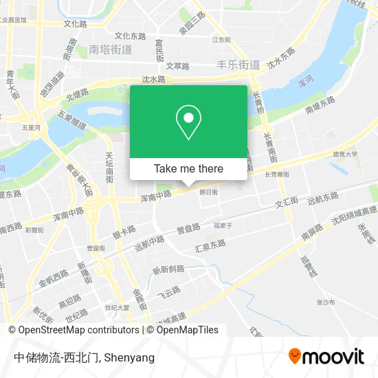 中储物流-西北门 map