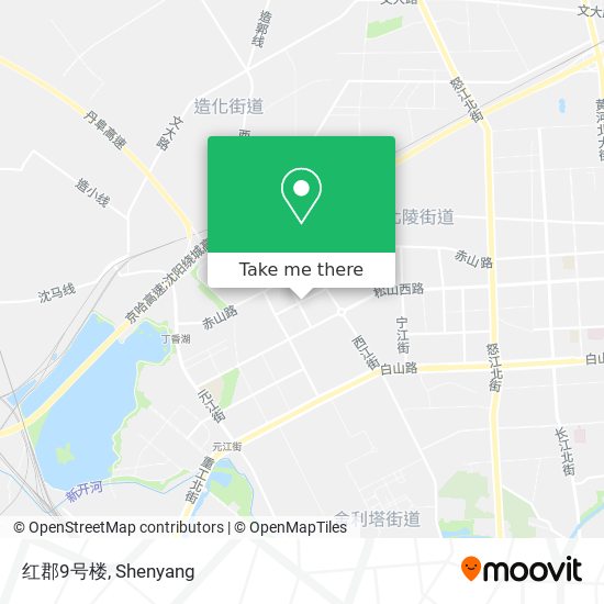 红郡9号楼 map