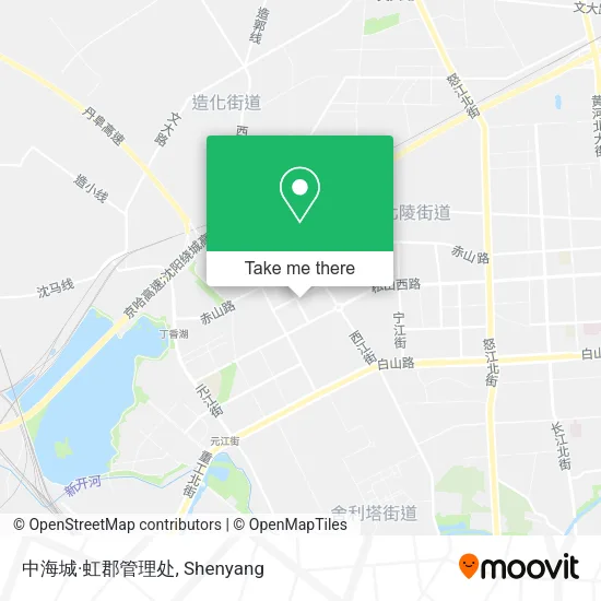 中海城·虹郡管理处 map