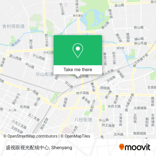 盛视眼视光配镜中心 map