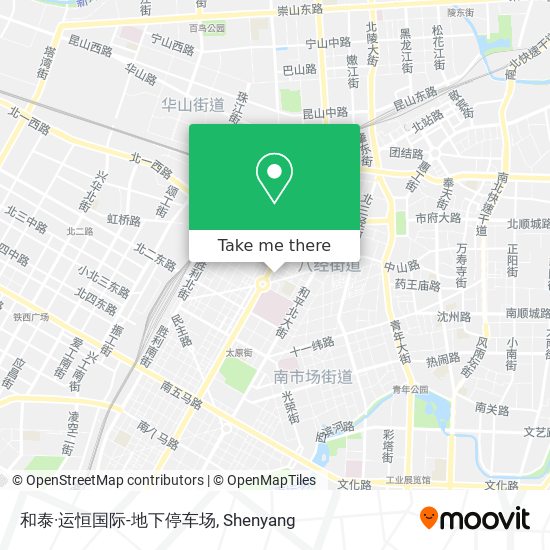 和泰·运恒国际-地下停车场 map