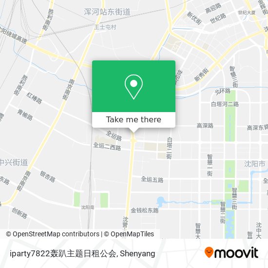iparty7822轰趴主题日租公会 map