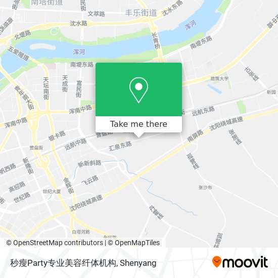 秒瘦Party专业美容纤体机构 map