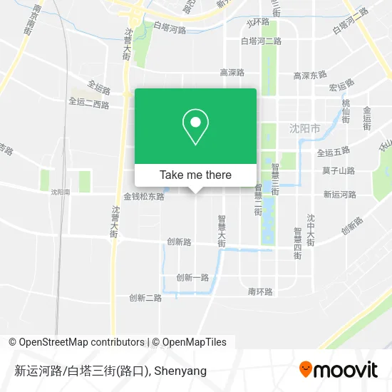 新运河路/白塔三街(路口) map