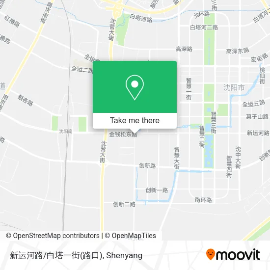 新运河路/白塔一街(路口) map
