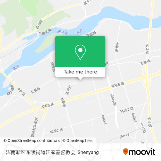 浑南新区东陵街道汪家基督教会 map