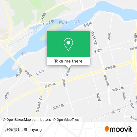 汪家旅店 map