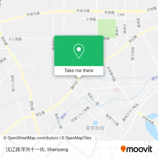 沈辽路浑河十一街 map