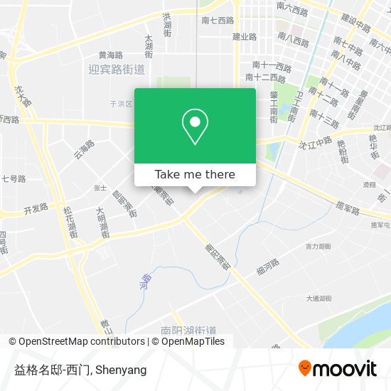 益格名邸-西门 map