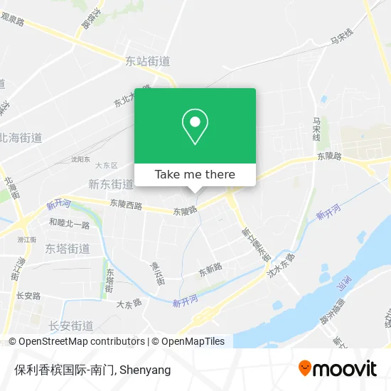 保利香槟国际-南门 map