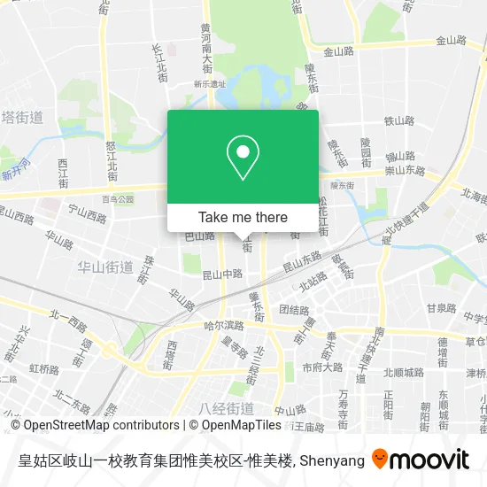 皇姑区岐山一校教育集团惟美校区-惟美楼 map