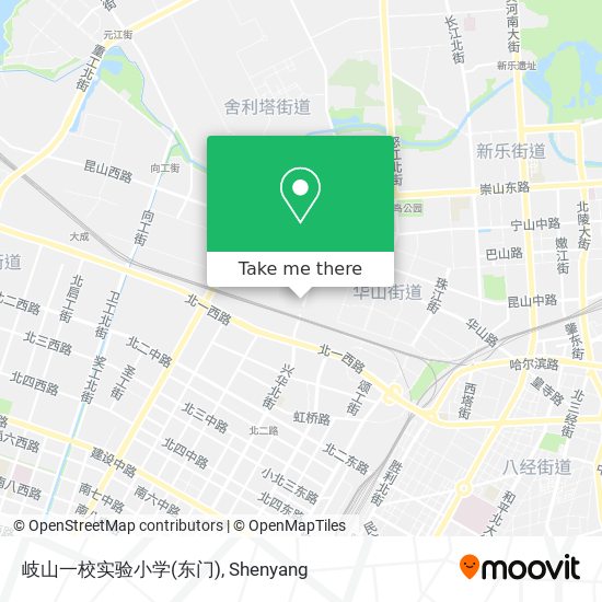 岐山一校实验小学(东门) map
