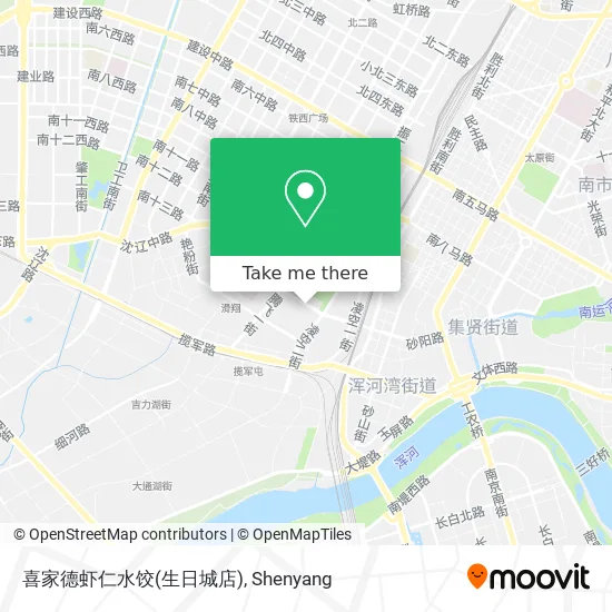 喜家德虾仁水饺(生日城店) map