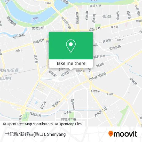 世纪路/新硕街(路口) map