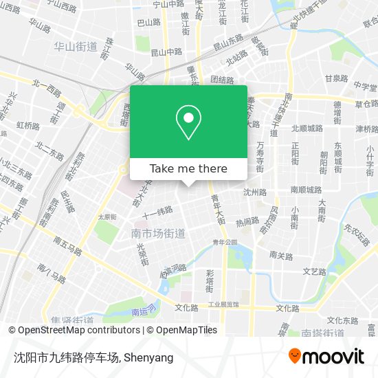 沈阳市九纬路停车场 map
