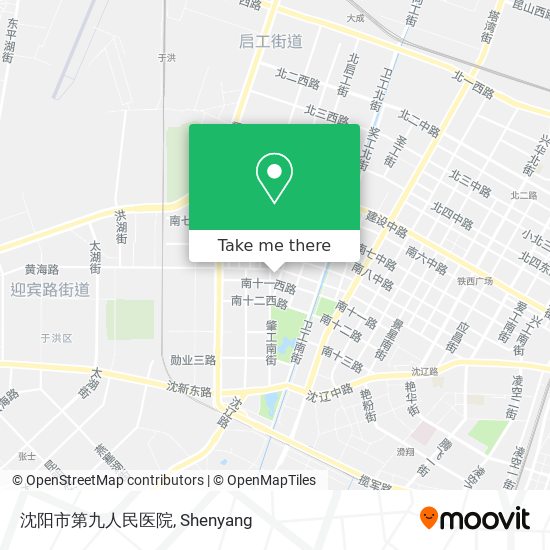 沈阳市第九人民医院 map