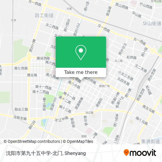 沈阳市第九十五中学-北门 map