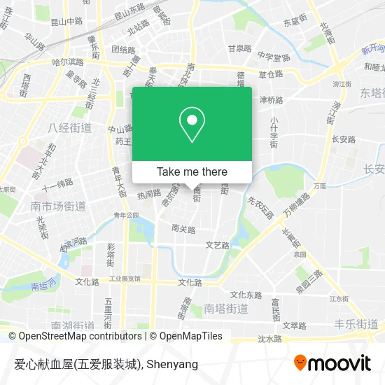 爱心献血屋(五爱服装城) map