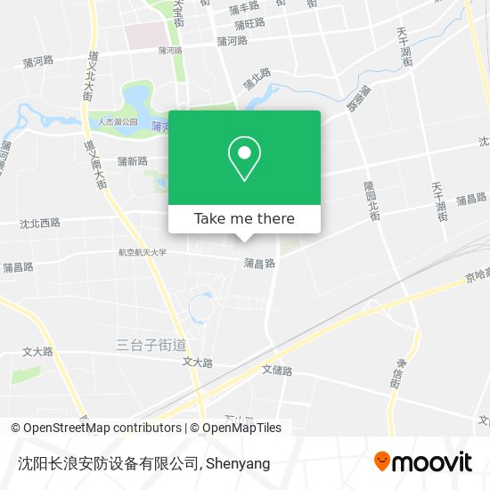 沈阳长浪安防设备有限公司 map