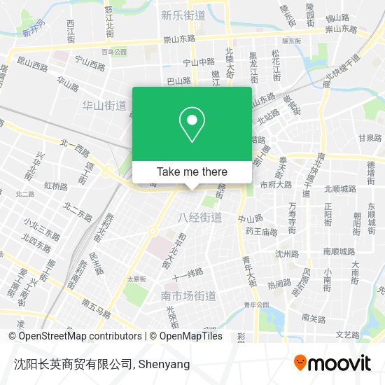 沈阳长英商贸有限公司 map