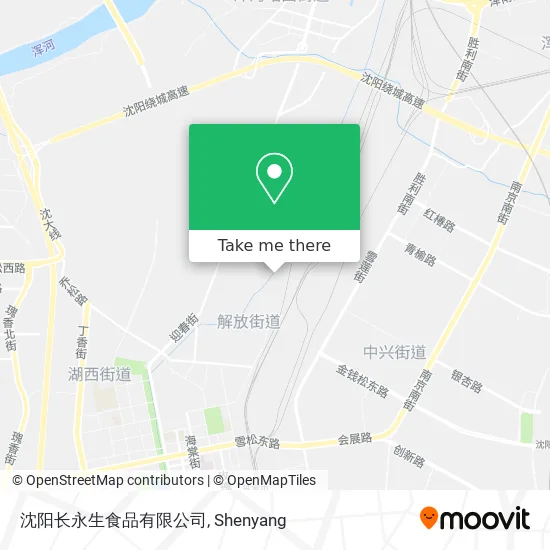 沈阳长永生食品有限公司 map