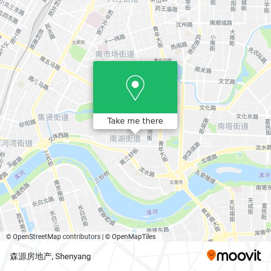 森源房地产 map