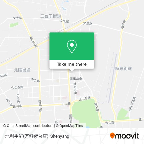 地利生鲜(万科紫台店) map