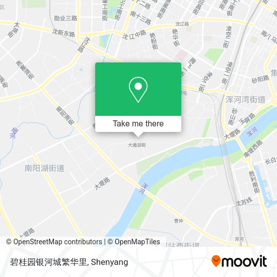 碧桂园银河城繁华里 map